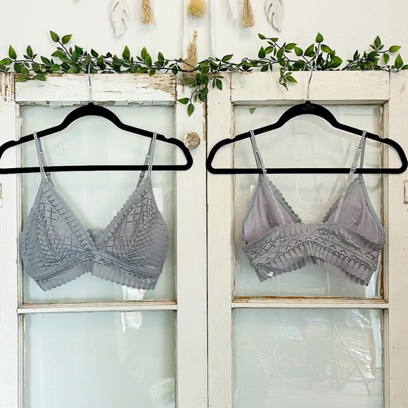 GREY Lace Bralette - Picture 2 of 4